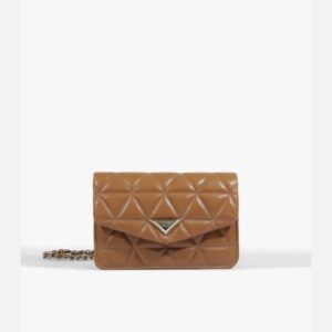 Bolsa Pequena Tiracolo 944 Matelassê Marrom