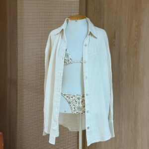 Camisa Prega Crinkle
