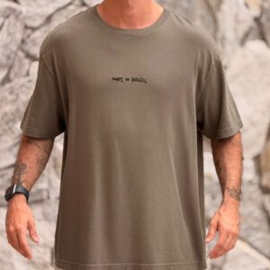 T-shirt Made In Brazil Bordado