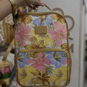 mochila me leva floral bahia