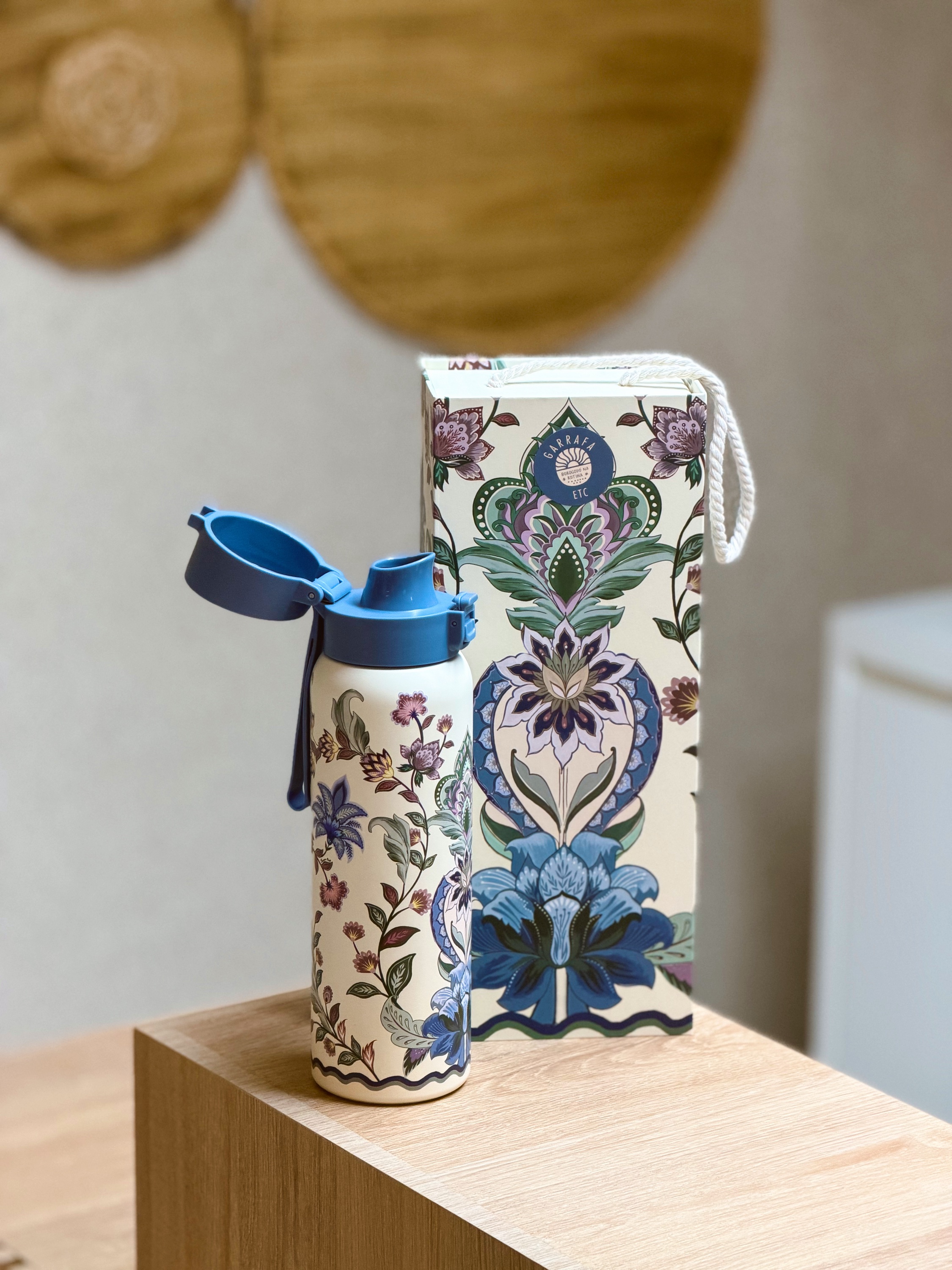 garrafa etc 850ml wonderful boho - Imagem 2