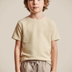 CAMISETA MINI TEXTURA BRISTOL AVEIA