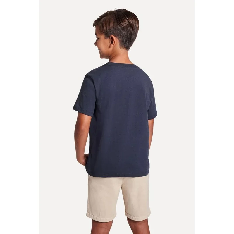 CAMISETA MINI PF CARECA AZUL MARINHO - Imagem 2