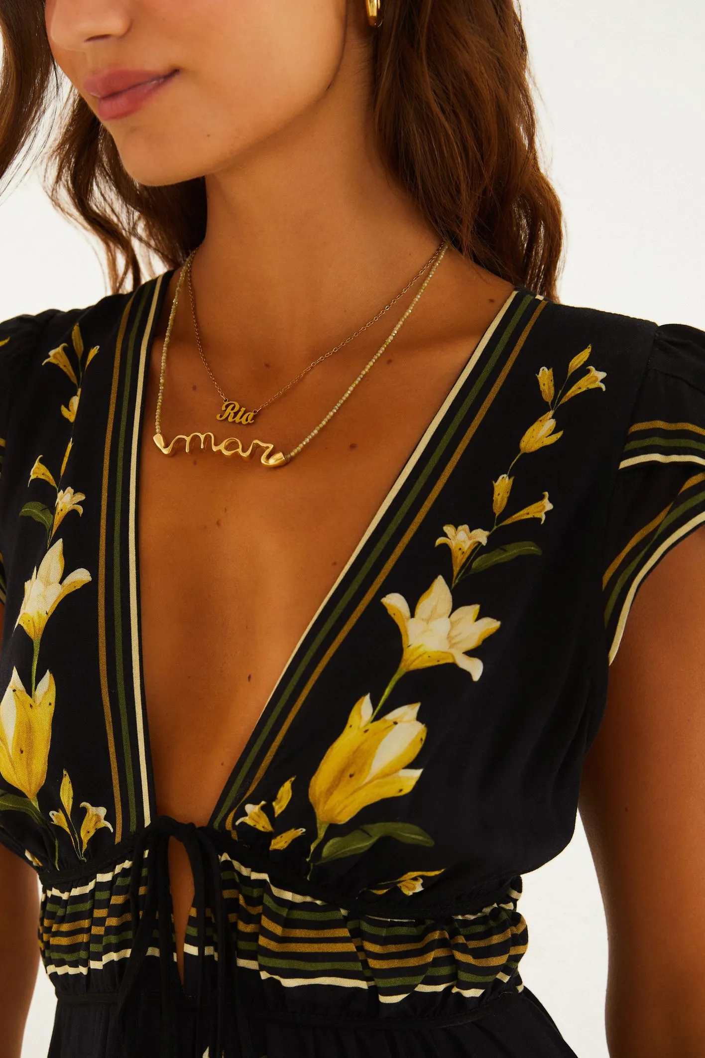 Vestido Midi Estampado Flor Nana - Imagem 4
