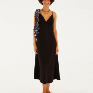 Vestido Enviesado Midi