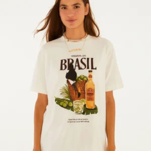 T-Shirt Media Cesto De Limões