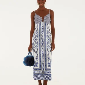 Vestido Estampado Cidade Maravilha