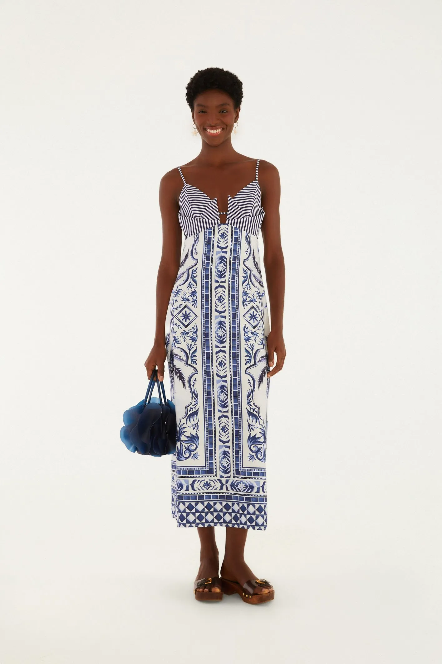 Vestido Estampado Cidade Maravilha