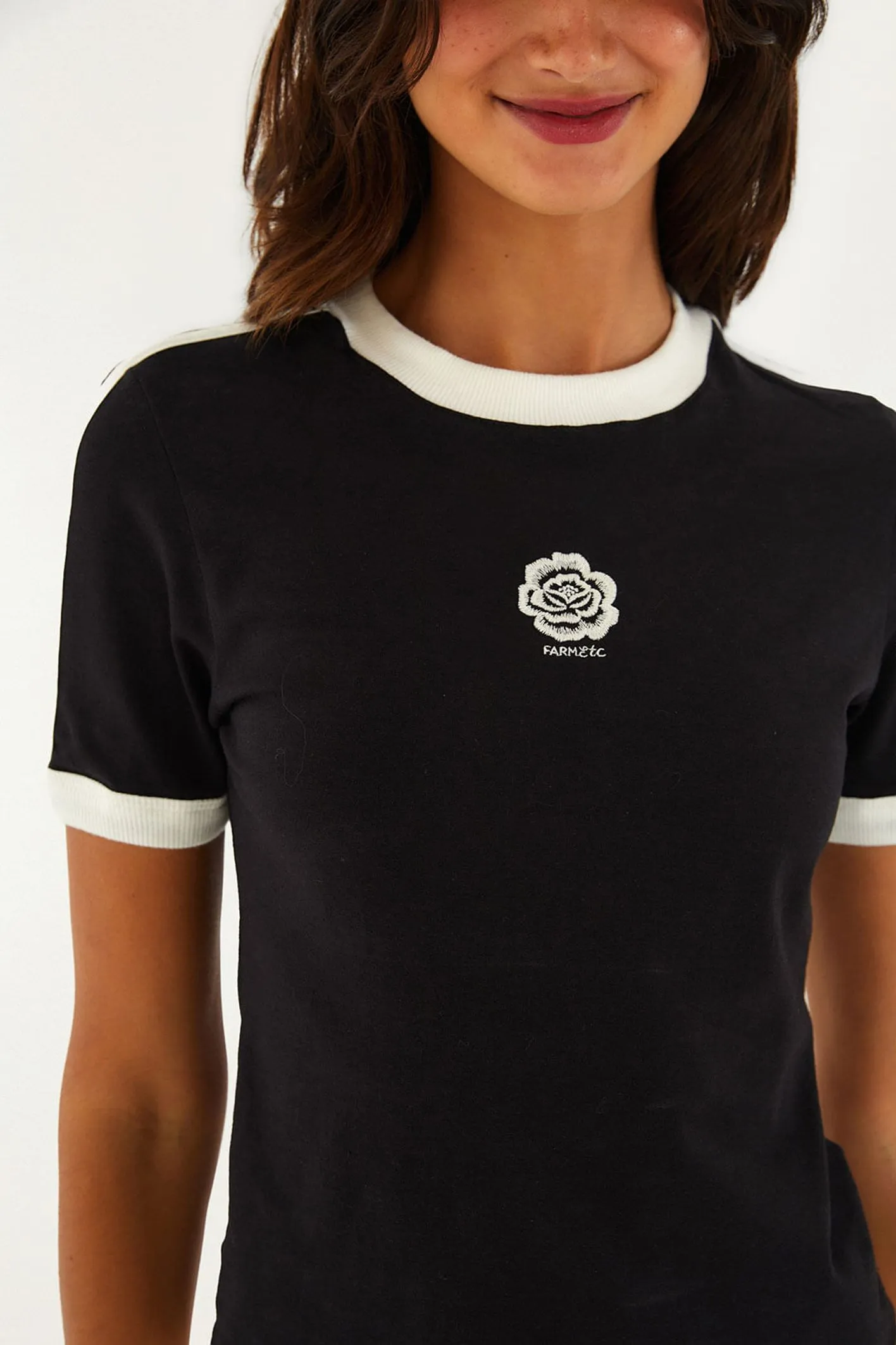 BABYLOOK VIES BORDADO ROSA PRETA - Imagem 2
