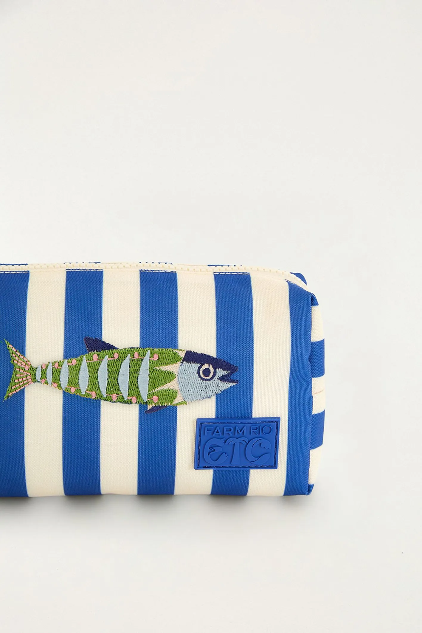 Maxi necessaire ora bolas listra azul pequena - Imagem 2