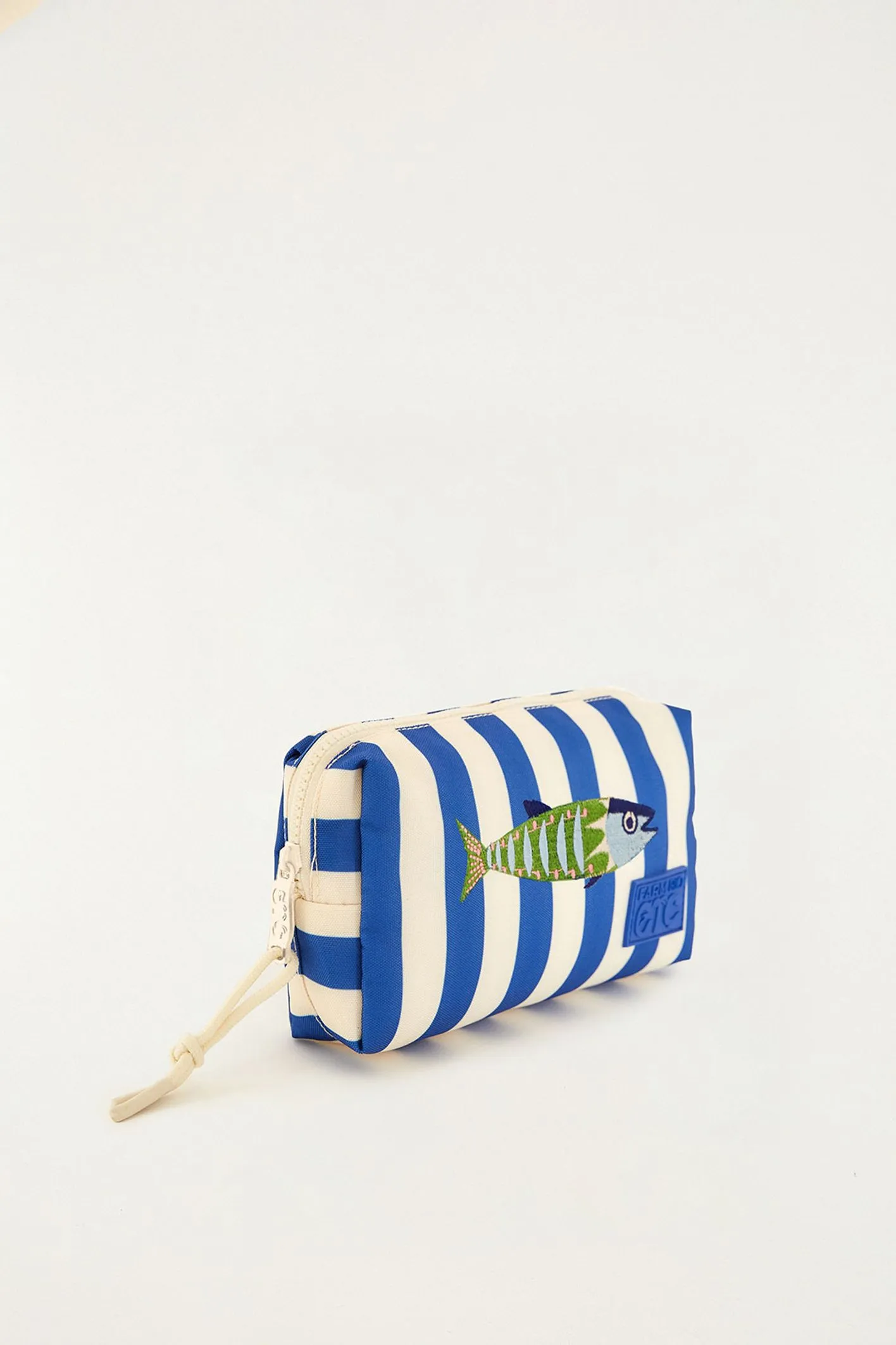 Maxi necessaire ora bolas listra azul pequena - Imagem 4