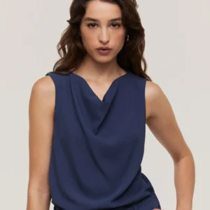 Blusa Túnica Marinho