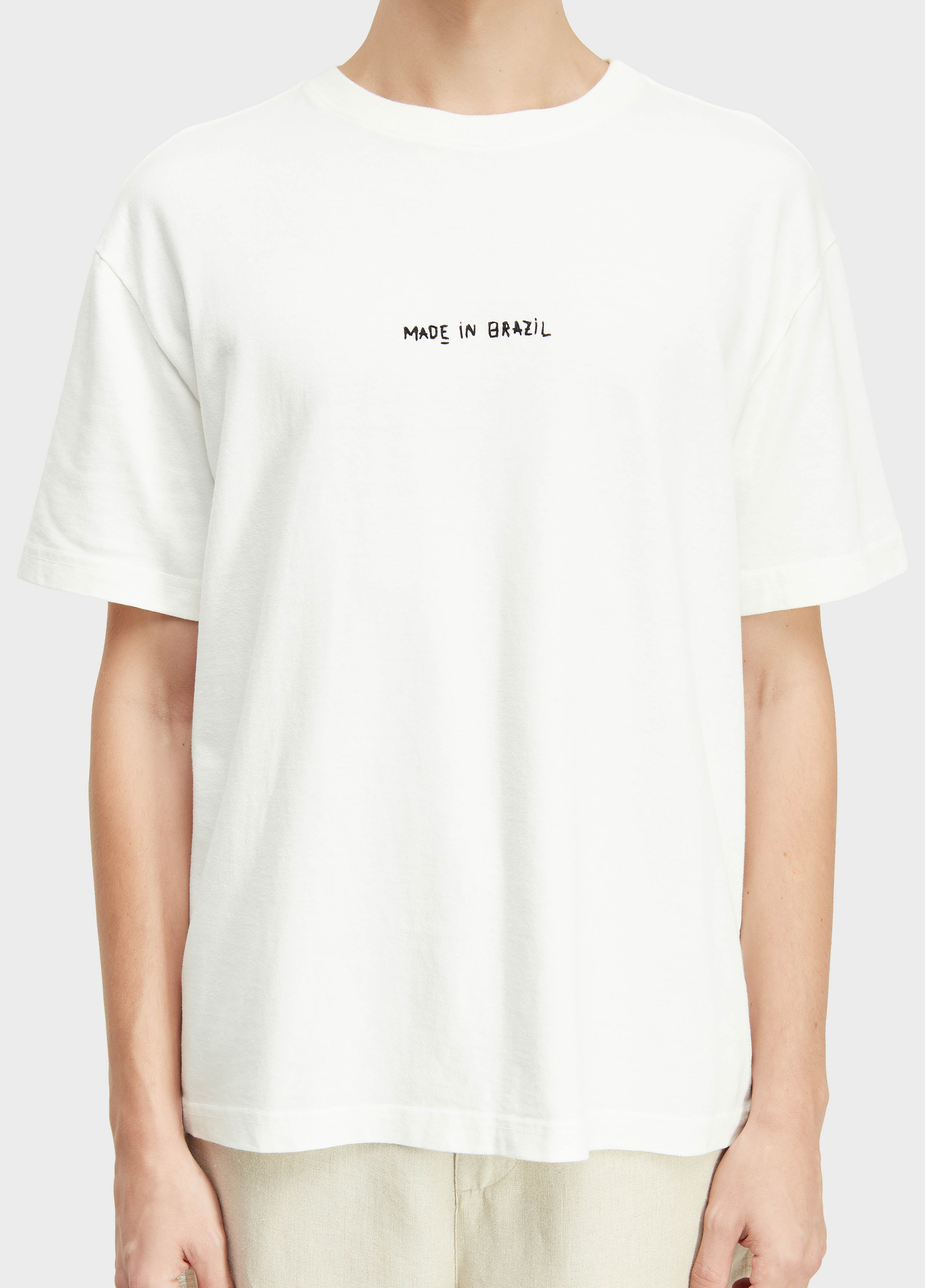 T-shirt Made In Brazil Bordado - Imagem 2