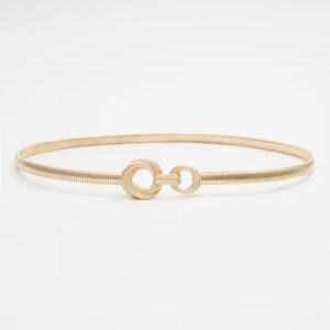 Cinto Bijoux Fecho Elos Texturizados