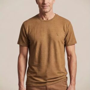 CAMISETA REGULAR BRISTOL CARAMELO