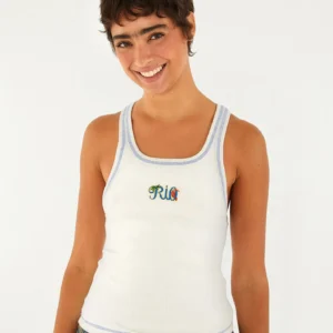 REGATA CONTRASTE RIO BORDADO OFF WHITE