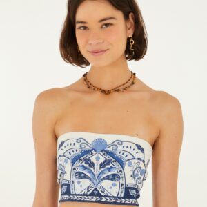 Top Reto Estampado Ondina