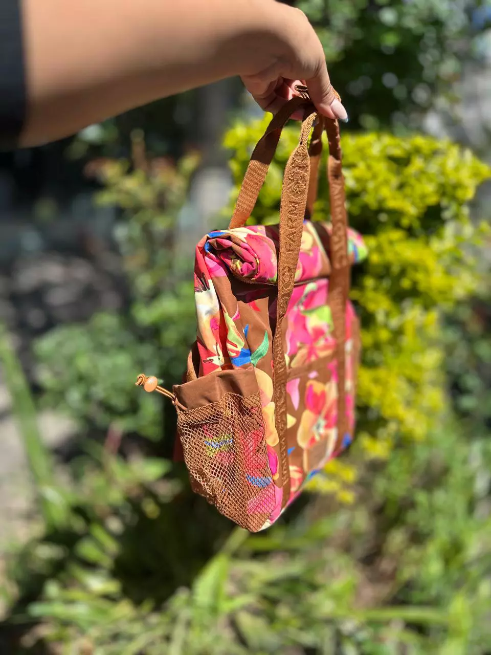 Lancheira Nova Flor De Caramelo - Imagem 2