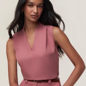Blusa Pregas Decote V
