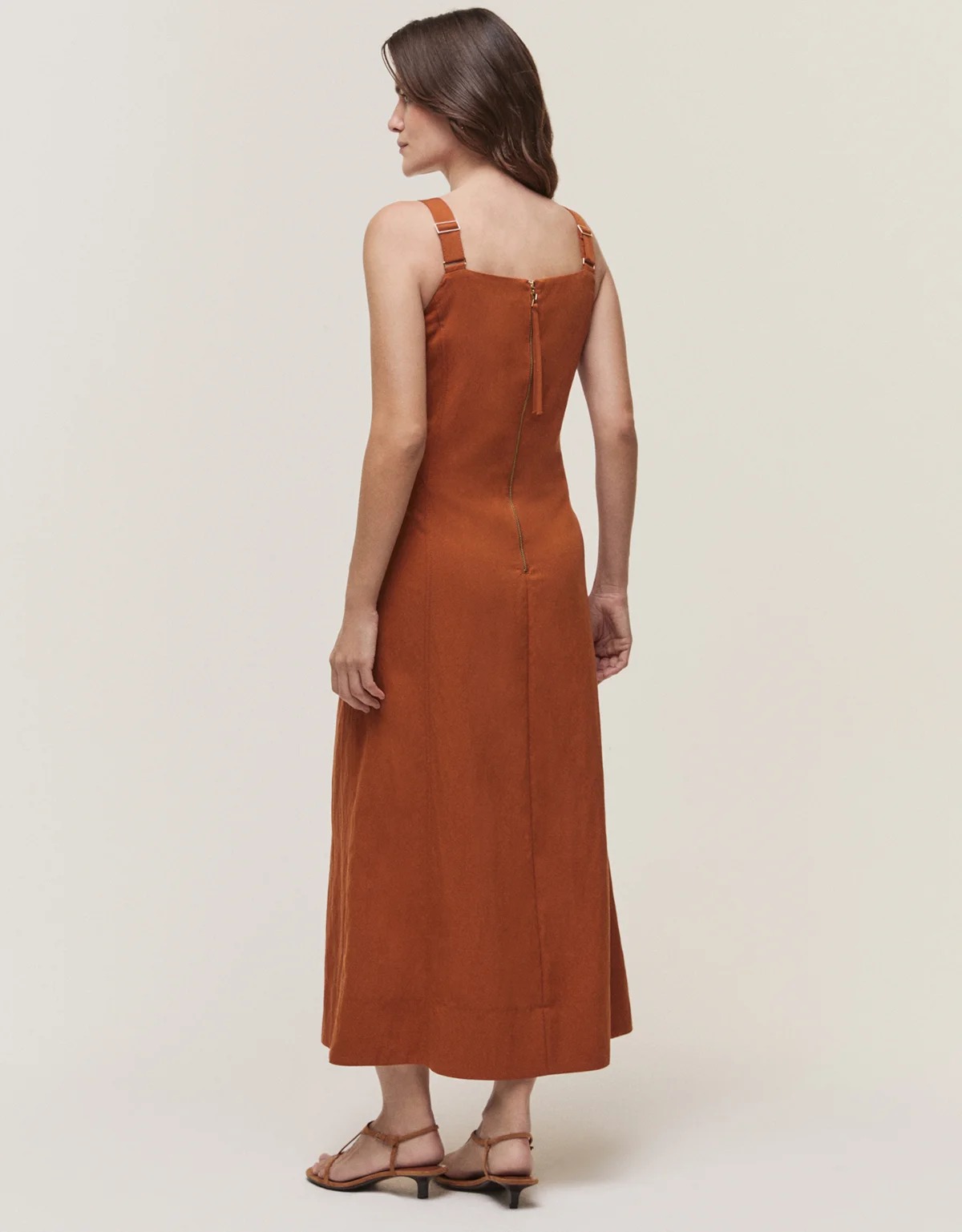 Vestido Evasê Recortes - Imagem 5