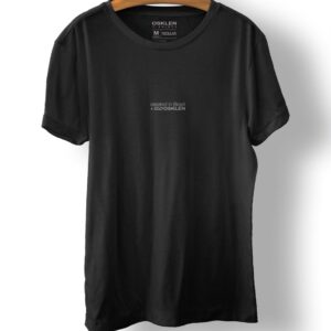 T-SHIRT SLIM VINTAGE CREATED MC PRETO