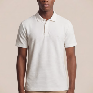 POLO REGULAR WELLEN OFF WHITE